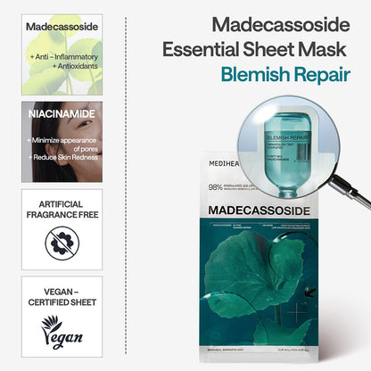 MEDIHEAL Madecassoside Essential Mask Blemish Repair