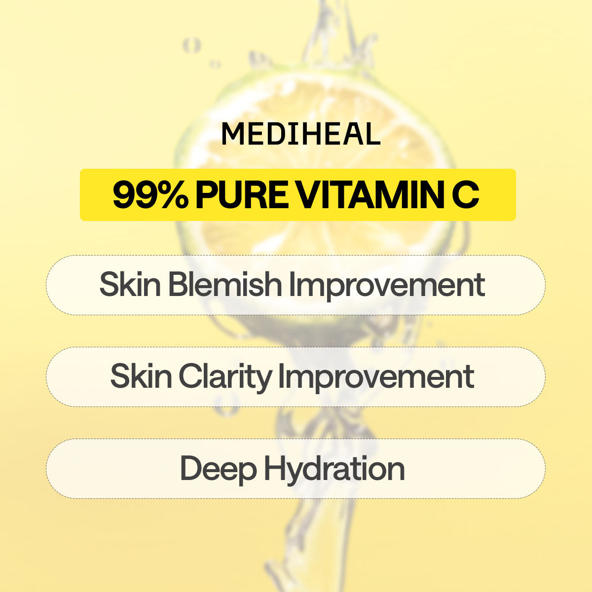 MEDIHEAL Vitamin C Essential Mask Clear Toning