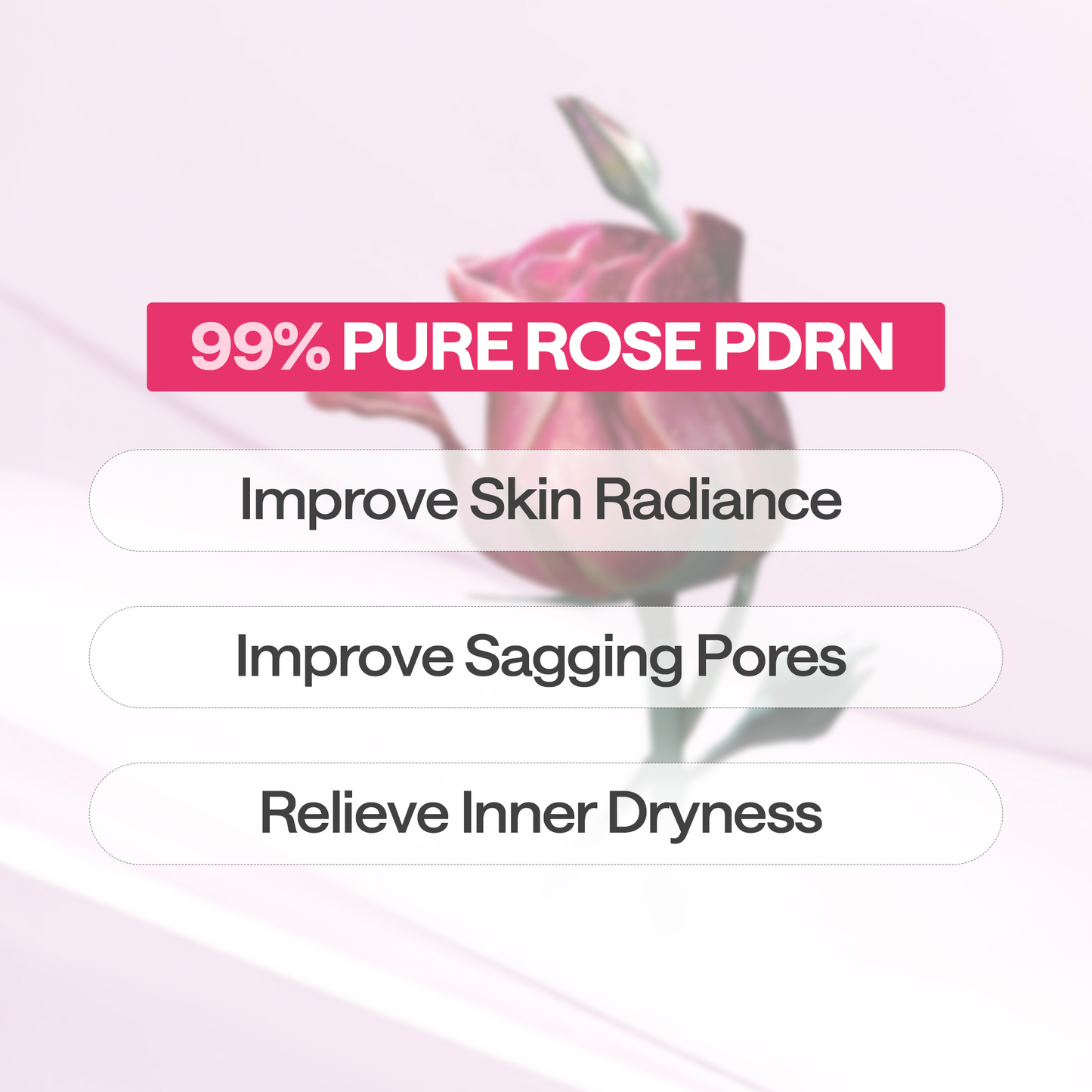 MEDIHEAL Rose PDRN Essential Mask Healthy Glow