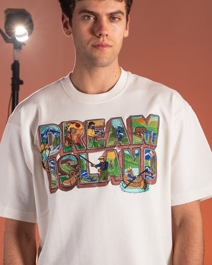 COLLECTIBLES 01 : WILD TRAILS T-SHIRT - OFF WHITE