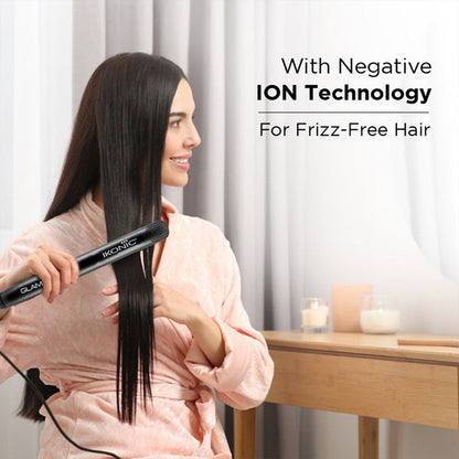 IKONIC PROFESSIONAL GLAM STRAIGHTNER (BLACK)