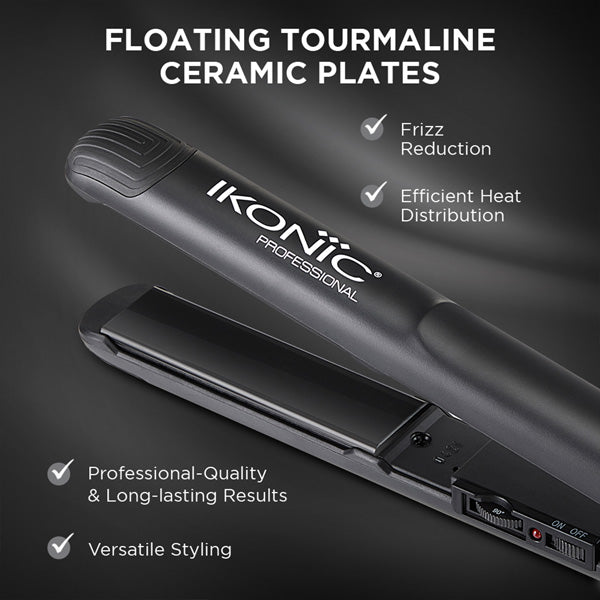 IKONIC PROFESSIONAL GLAM STRAIGHTNER (BLACK)