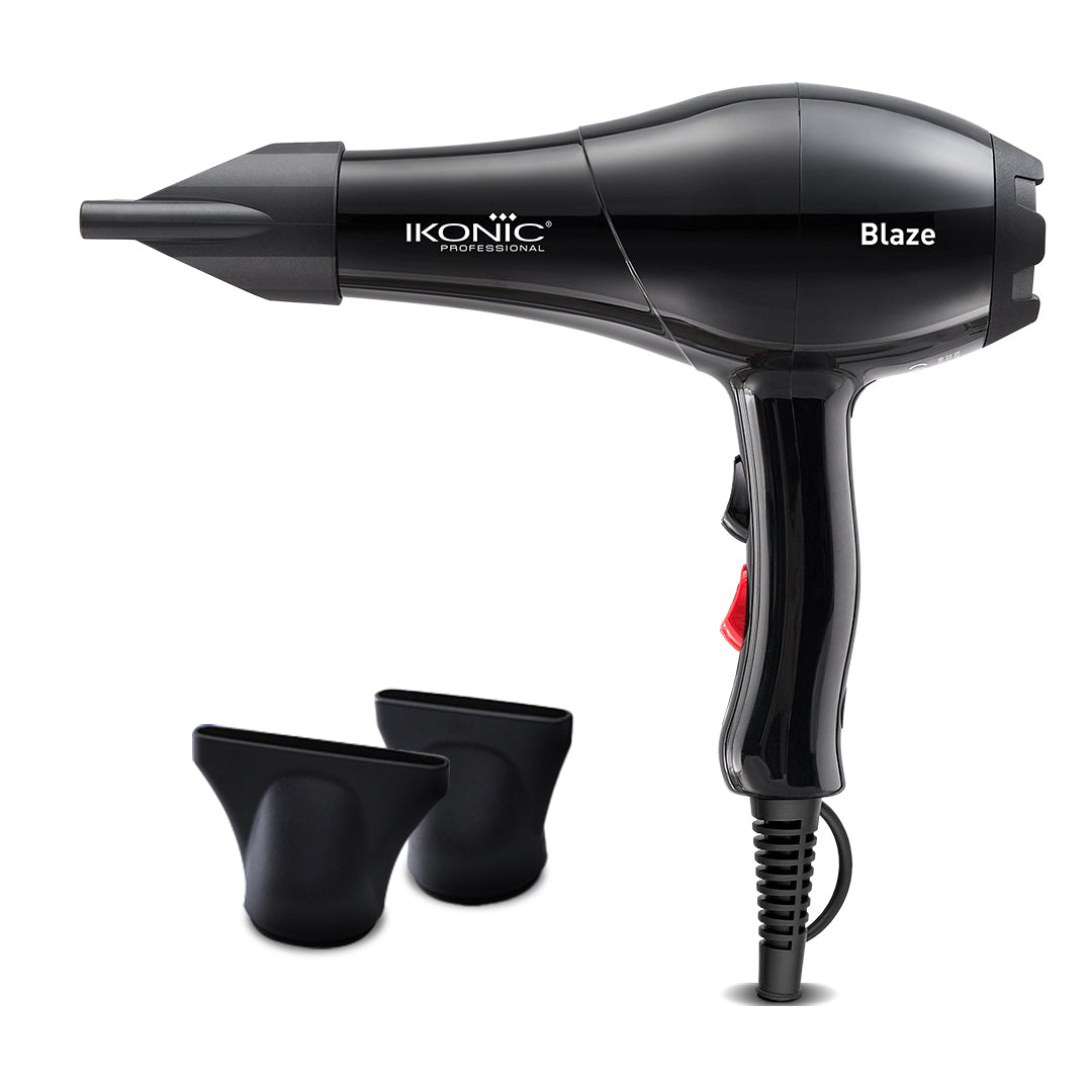IKONIC PROFESSIONAL HAIR DRYER BLAZE - BLACK