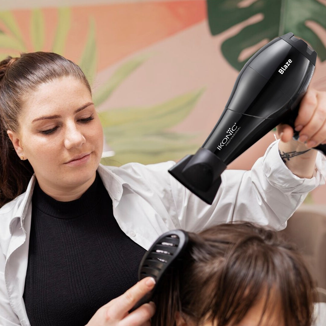 IKONIC PROFESSIONAL HAIR DRYER BLAZE - BLACK