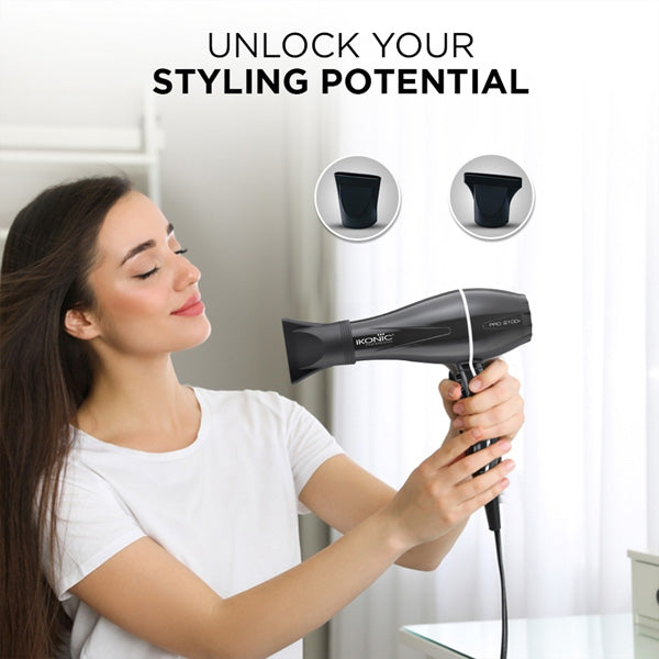 IKONIC PROFESSIONAL HAIR DRYER PRO 2100+ - BLACK