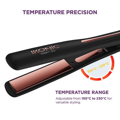 IKONIC PROFESSIONAL GLEAM 3.0 HAIR STRAIGHTENER