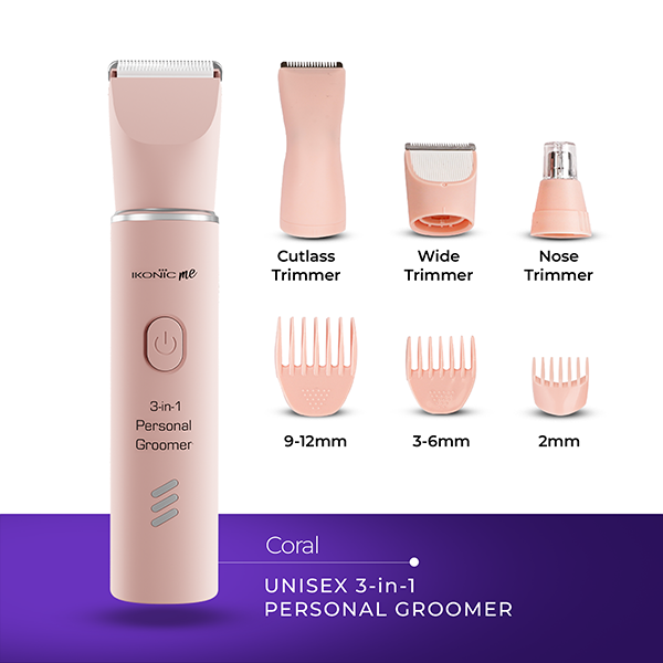 Ikonic Me Unisex 3-in-1 Personal Groomer