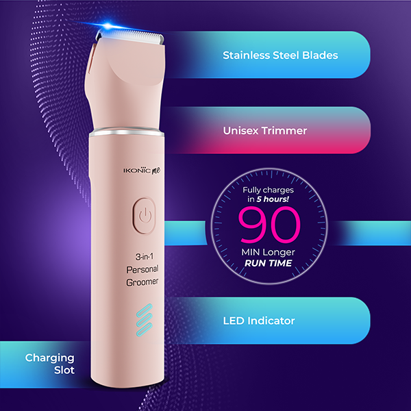 Ikonic Me Unisex 3-in-1 Personal Groomer