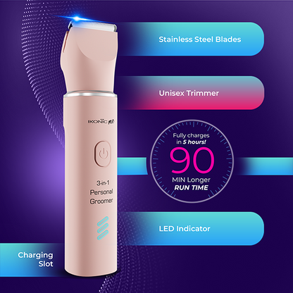 Ikonic Me Unisex 3-in-1 Personal Groomer
