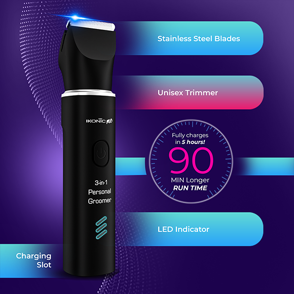 Ikonic Me Unisex 3-in-1 Personal Groomer
