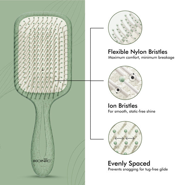 IKONIC ME ECO PADDLE BRUSH IKM-1920