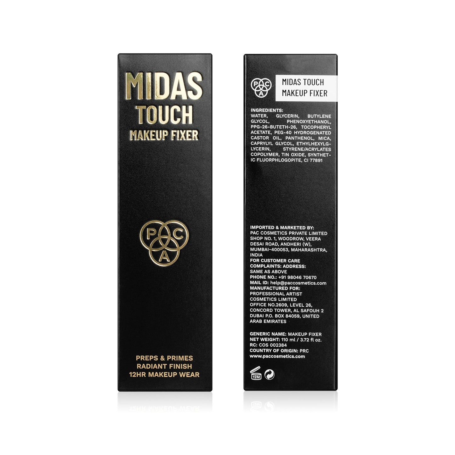 Midas Touch Makeup Fixer (110 ml)-