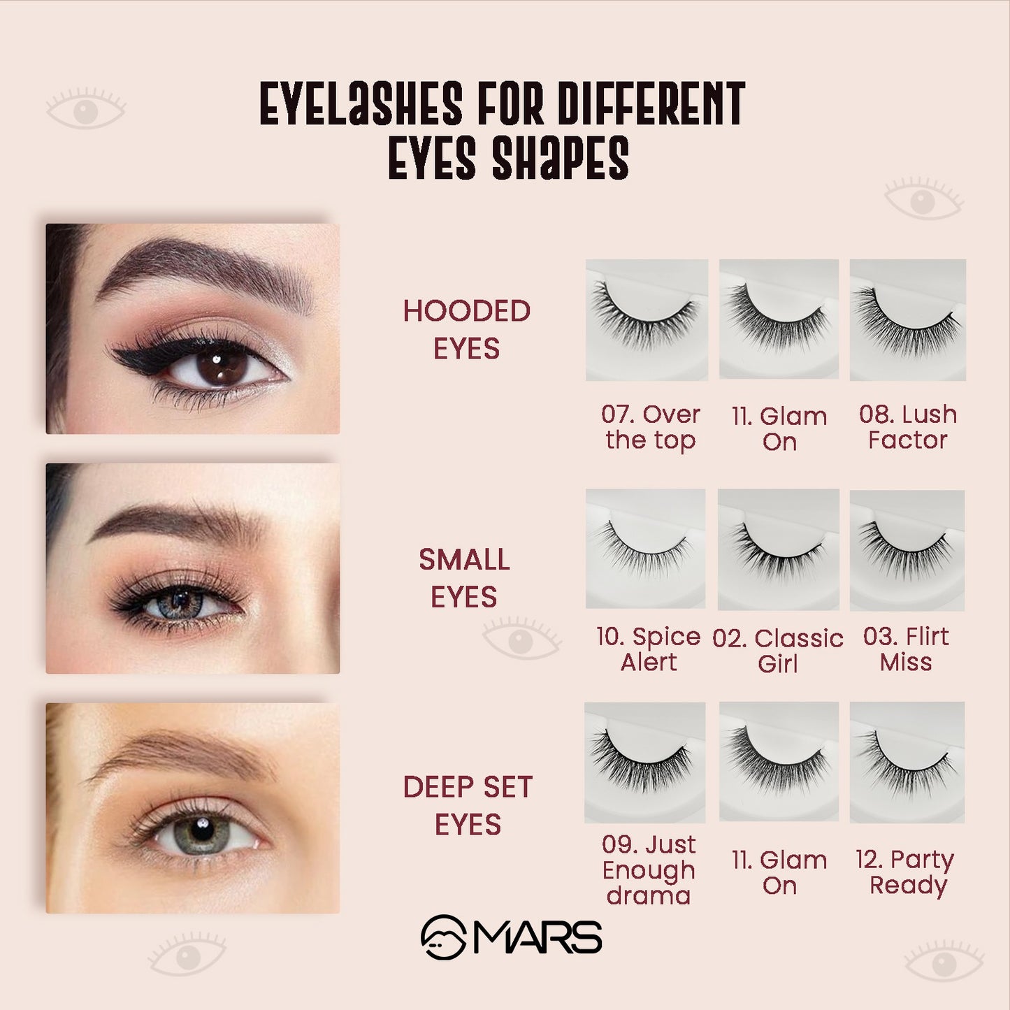 MARS #fabulash eyelashes