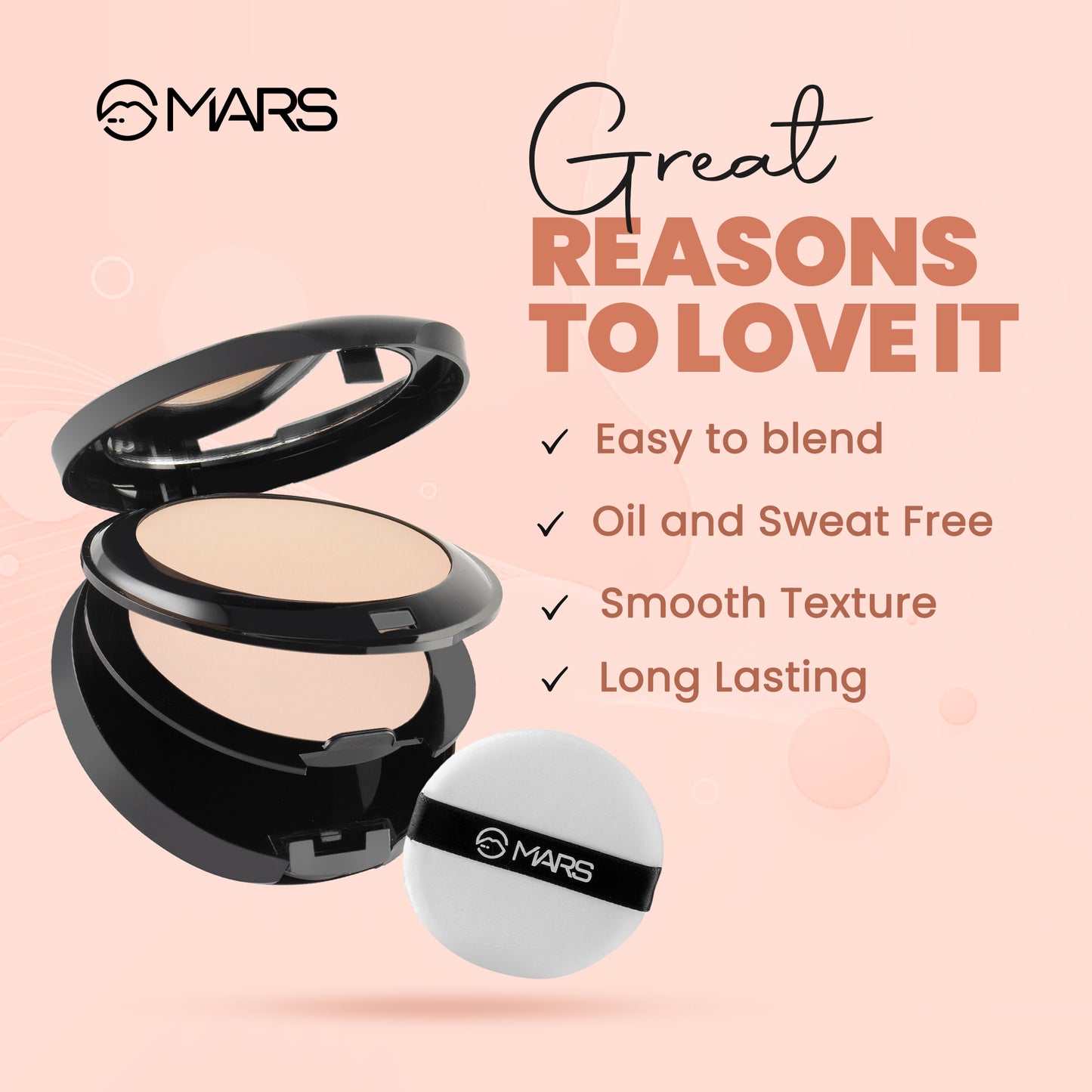 MARS Wonder 2 in 1 Compact Powder | Mars Cosmetics at Broadway