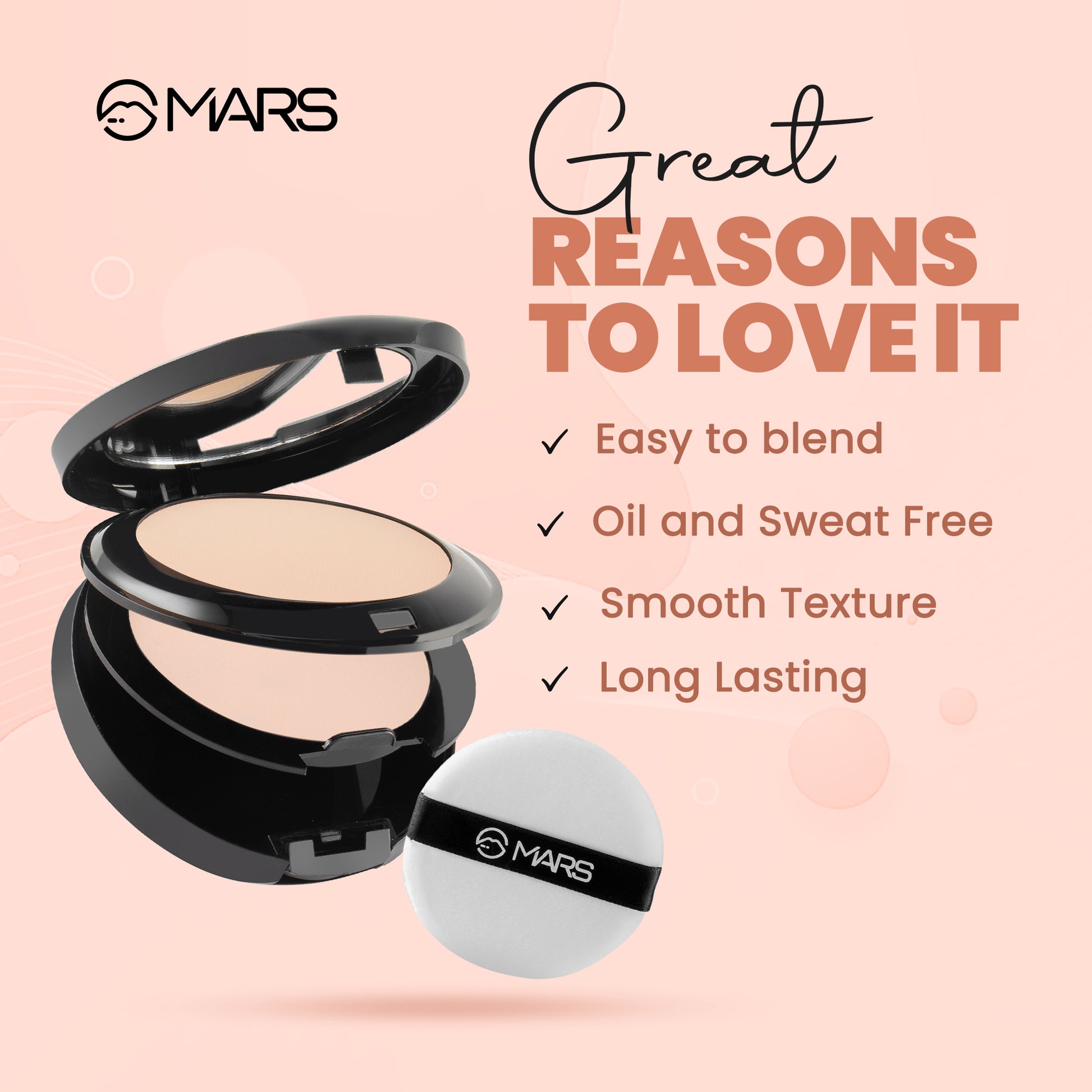 MARS Wonder 2 in 1 Compact Powder | Mars Cosmetics at Broadway