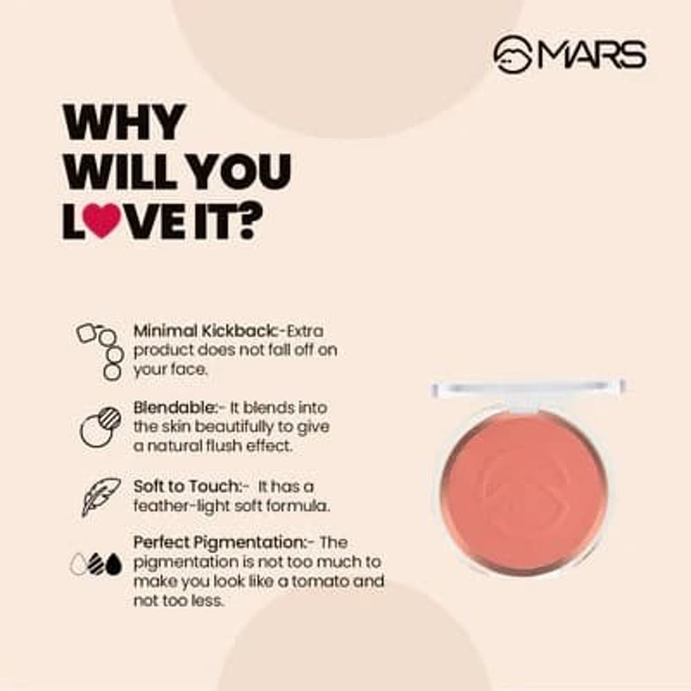 MARS Flush of Love Blush | Mars Cosmetics at Broadway