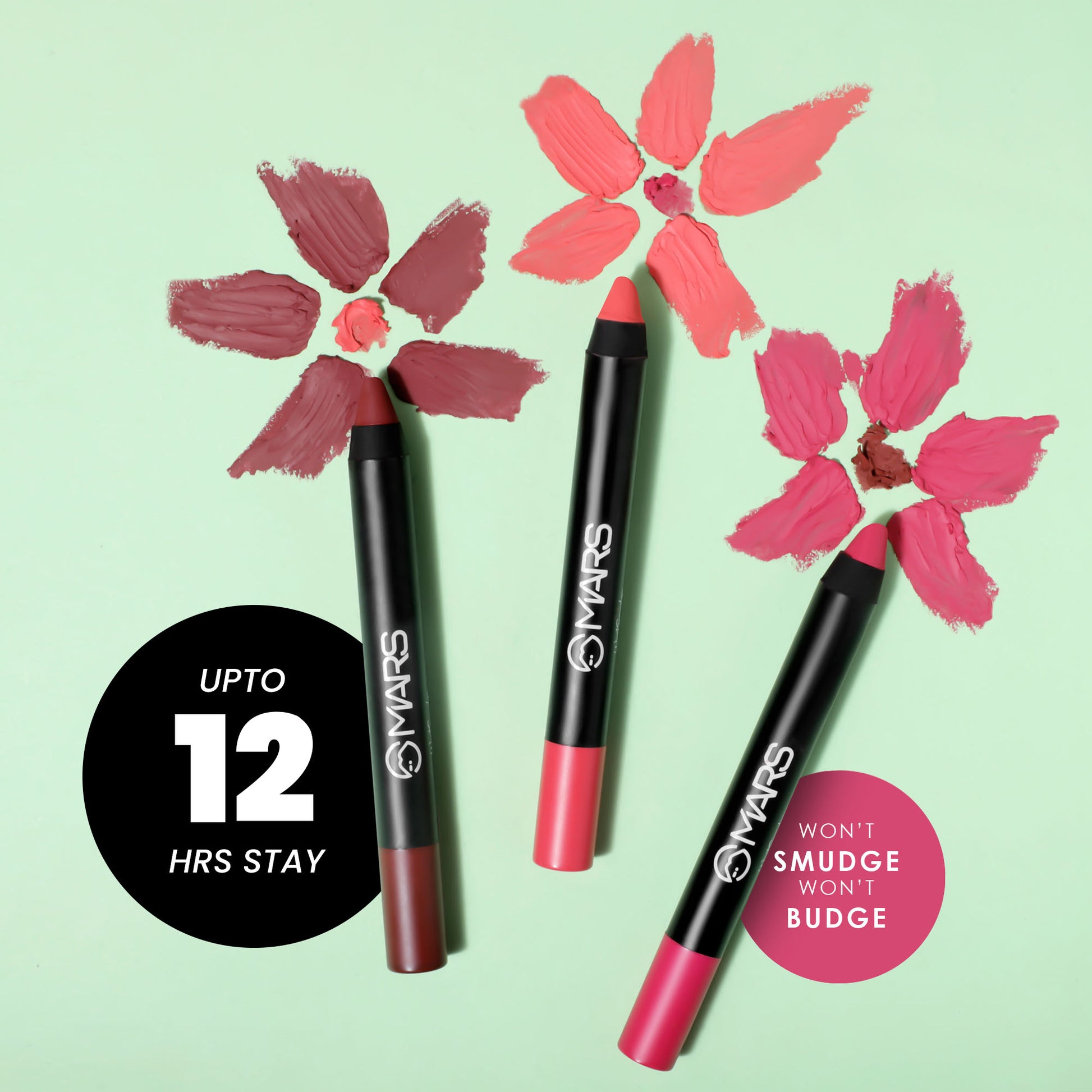 MARS Wont Budge Wont Smudge Lip Crayon | Mars Cosmetics at Broadway