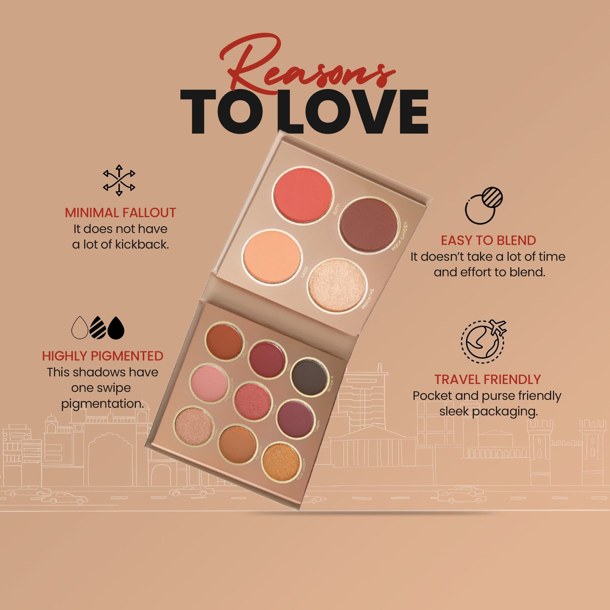 MARS City Paradise Makeup Kit | Mars Cosmetics at Broadway