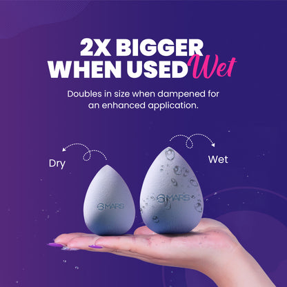 MARS Microfiber velvet beauty sponge