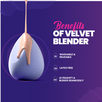 MARS Microfiber velvet beauty sponge