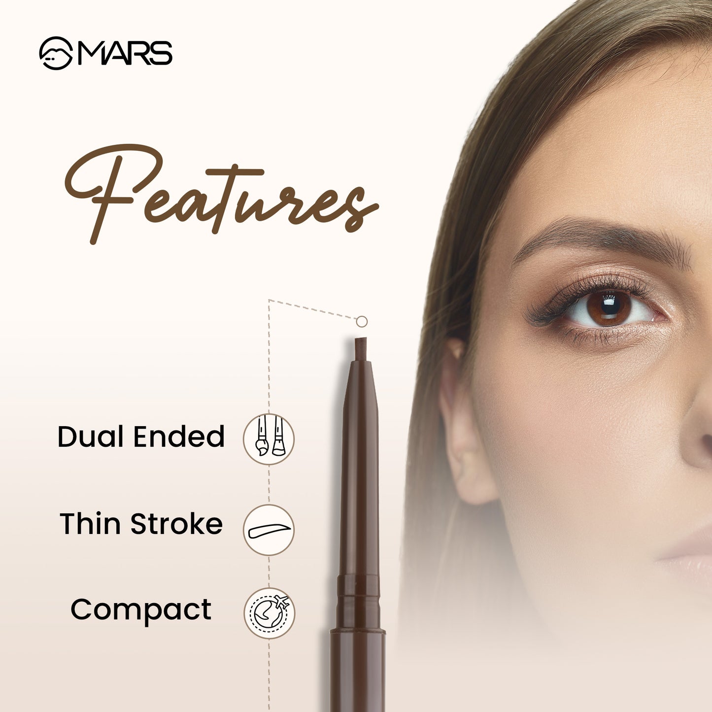 MARS Oh Brow Eyebrow Pencil | Mars Cosmetics at Broadway