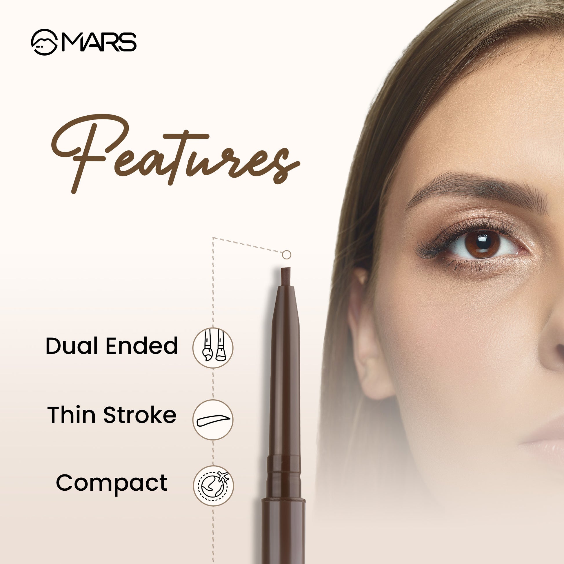 MARS Oh Brow Eyebrow Pencil | Mars Cosmetics at Broadway