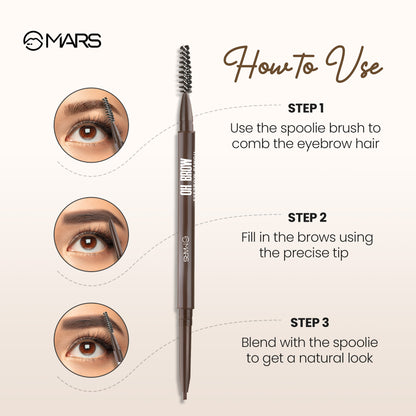 MARS Oh Brow Eyebrow Pencil | Mars Cosmetics at Broadway