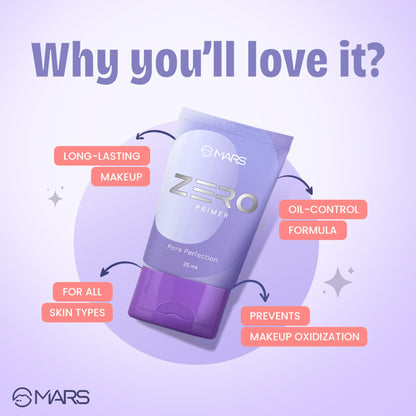 MARS Zero Primer | Mars Cosmetics at Broadway