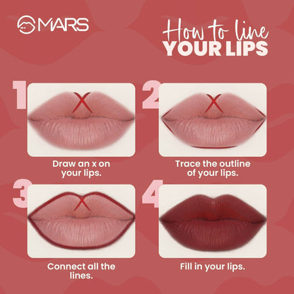 MARS Edge of Desire Lip Liner Set