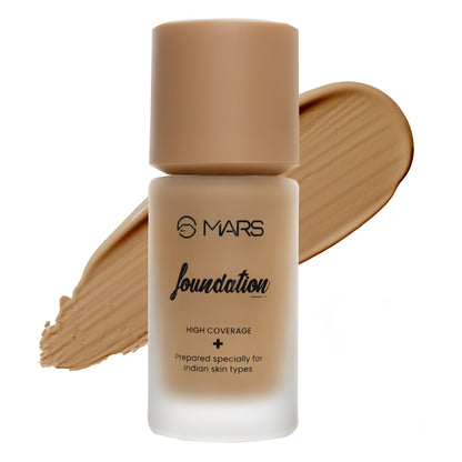 MARS High Coverage Liquid Foundation | Mars Cosmetics at Broadway