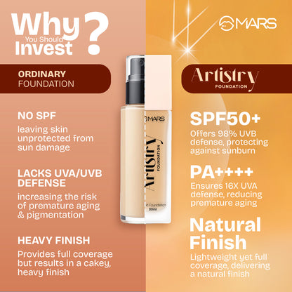 MARS Aritistry Liquid Foundation