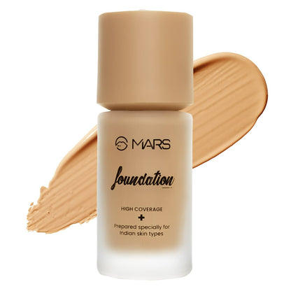 MARS High Coverage Liquid Foundation | Mars Cosmetics at Broadway