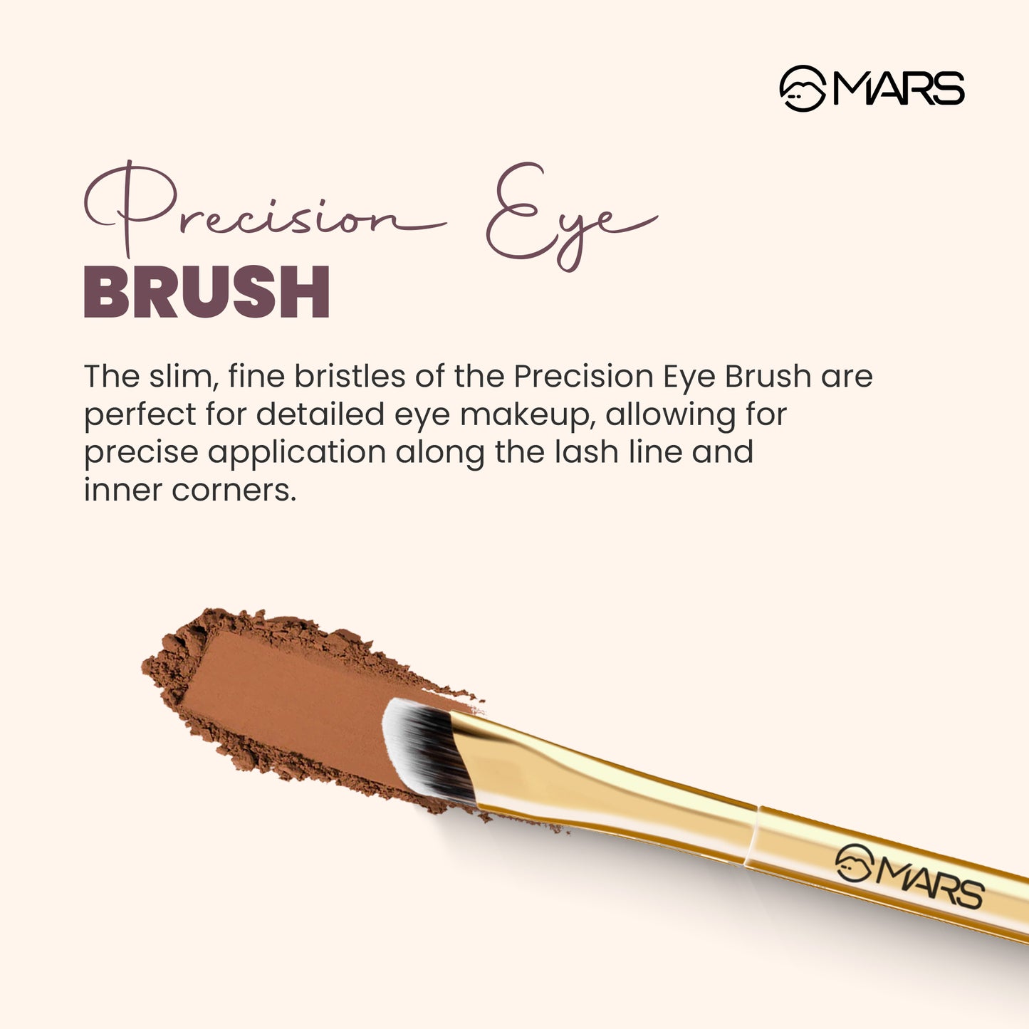 MARS Artist's Arsenal Brush Precision Eye Brush