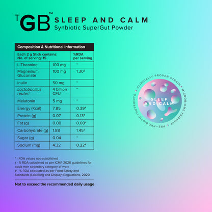 The Good Bug Sleep and Calm SuperGut Powder | The Good Bug at Broadway