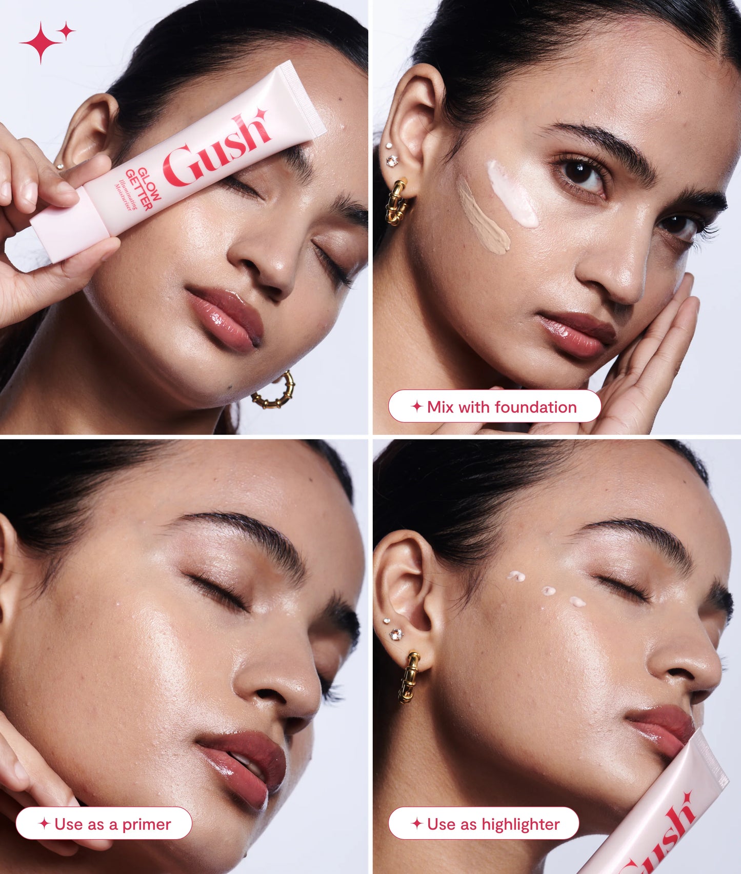 Glow Getter: 4-In-1 Illuminating Moisturizer + Primer + Strobe Cream + SPF