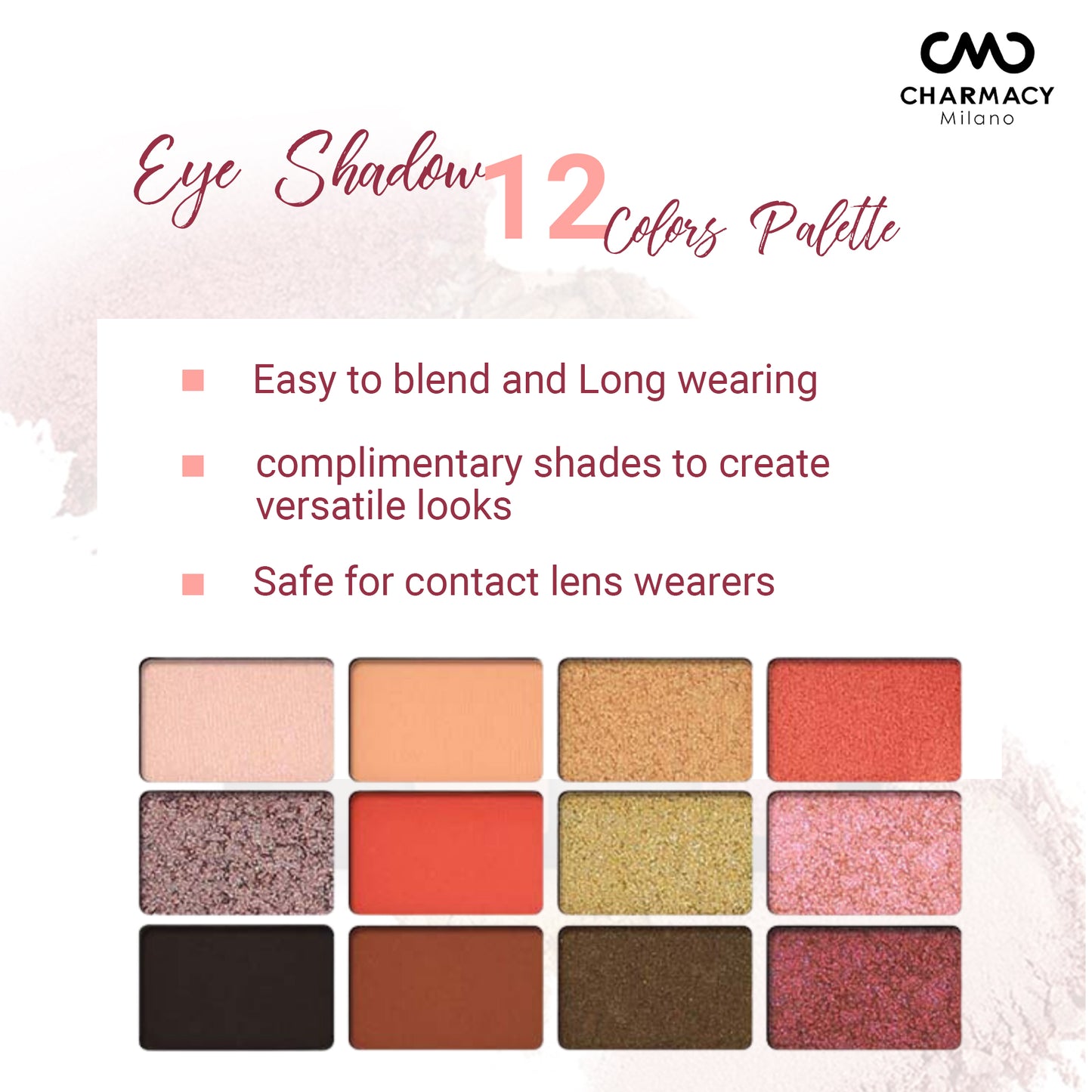CMC Eye Shadow 12 Colors Palette