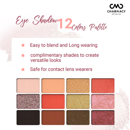 CMC Eye Shadow 12 Colors Palette