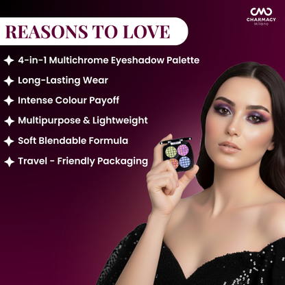 CMC Insane Quad Eyeshadow Palette | CHARMACY MILANO at Broadway