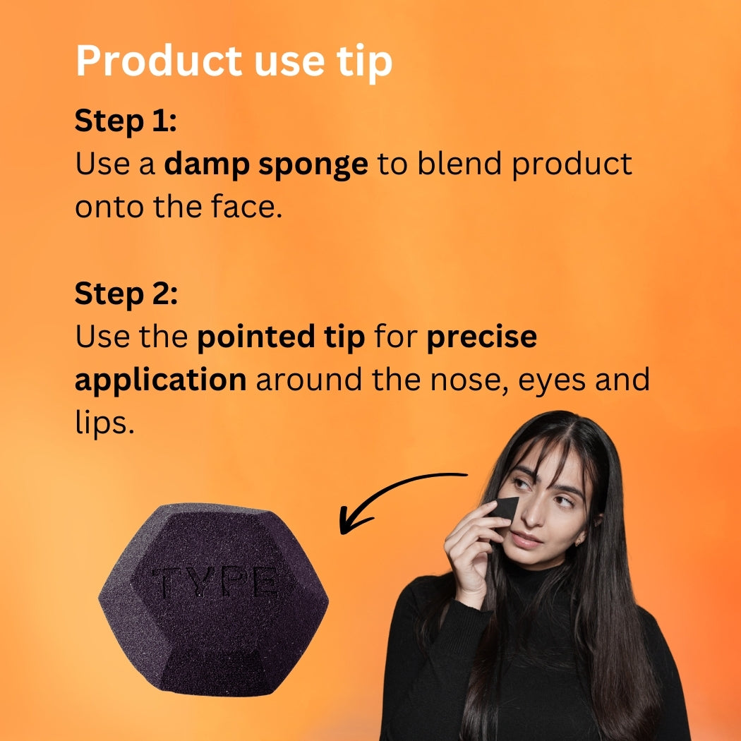 Crystal Shaped Sponge Beauty Blender