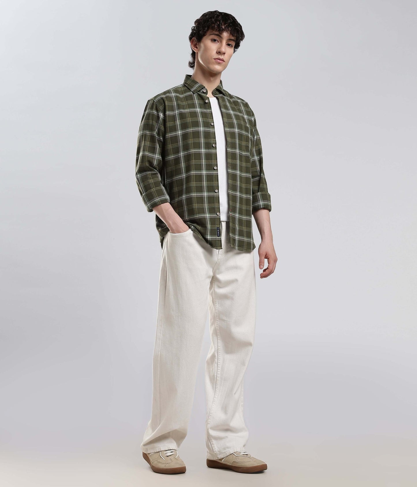 Shirt | Anti Stain Anti Odor Water Repellent   FORESTGREEN