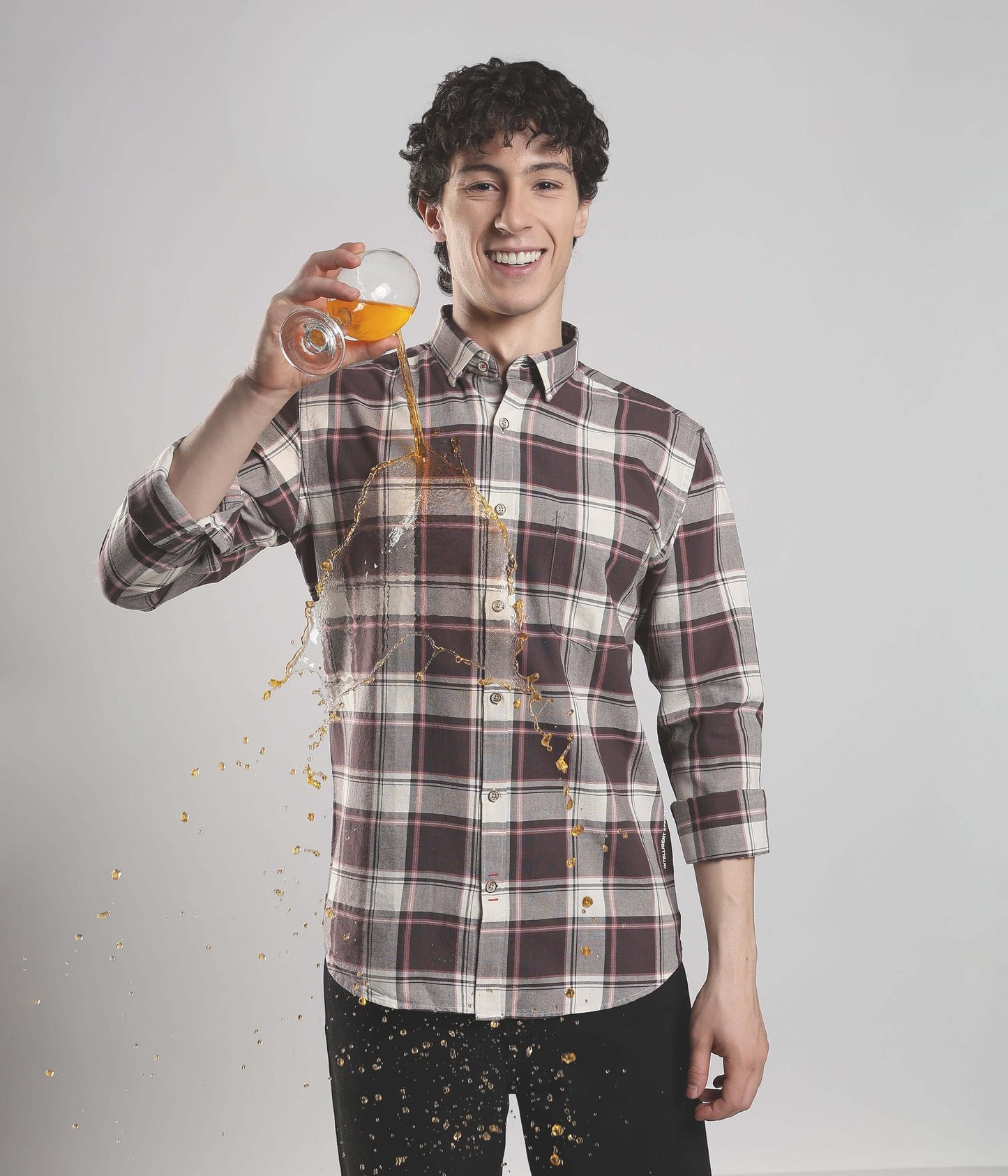 Shirt | Anti Stain Anti Odor Water Repellent   CREAMYCOFFEE