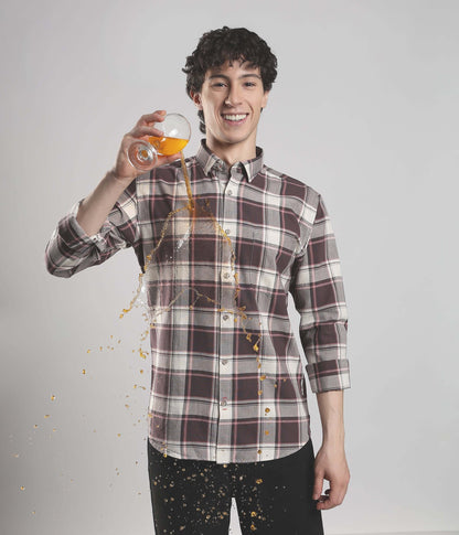 Shirt | Anti Stain Anti Odor Water Repellent   CREAMYCOFFEE
