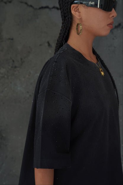 AFTER HOUR VALKYRE RHINESTONE PRESSED T-SHIRT
