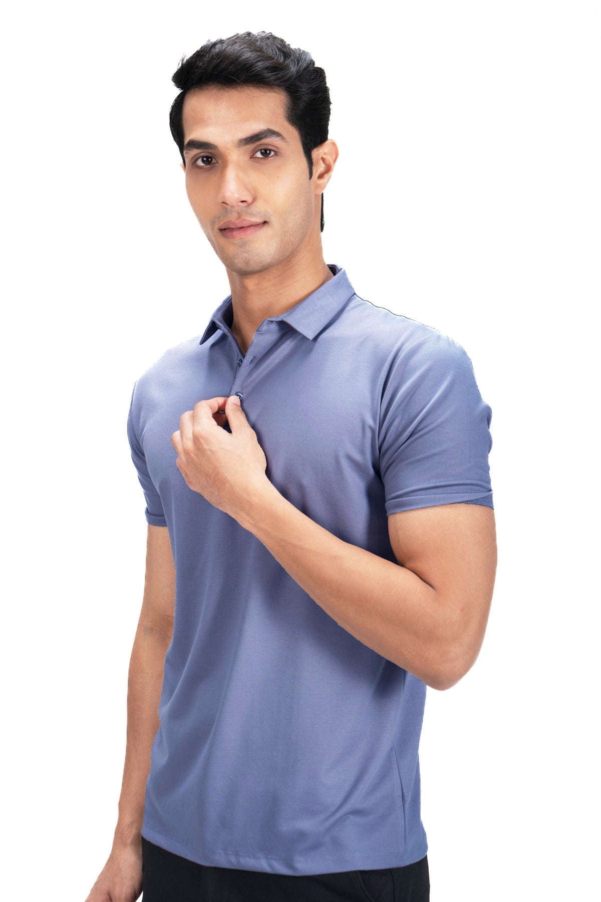 Cardinal Polo Twill- Airforce Blue