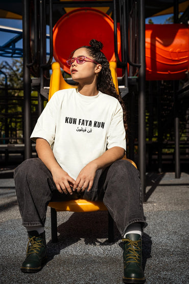 Broke Memers Filmy Collection Cotton T-shirt-Kun faya S / Off White