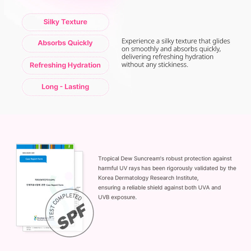 House Of Hur Tropical Dew Sun Cream 50ml | House Of Hur at Broadway