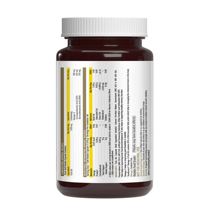 3X Strength Omega-3 Fish Oil, 60 Capsules | 1150mg Omega, 525mg EPA & 375mg DHA | For Healthy Heart, Eyes & Joints
