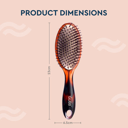 GUBB Oval Cushioned Brush Large Shell Range