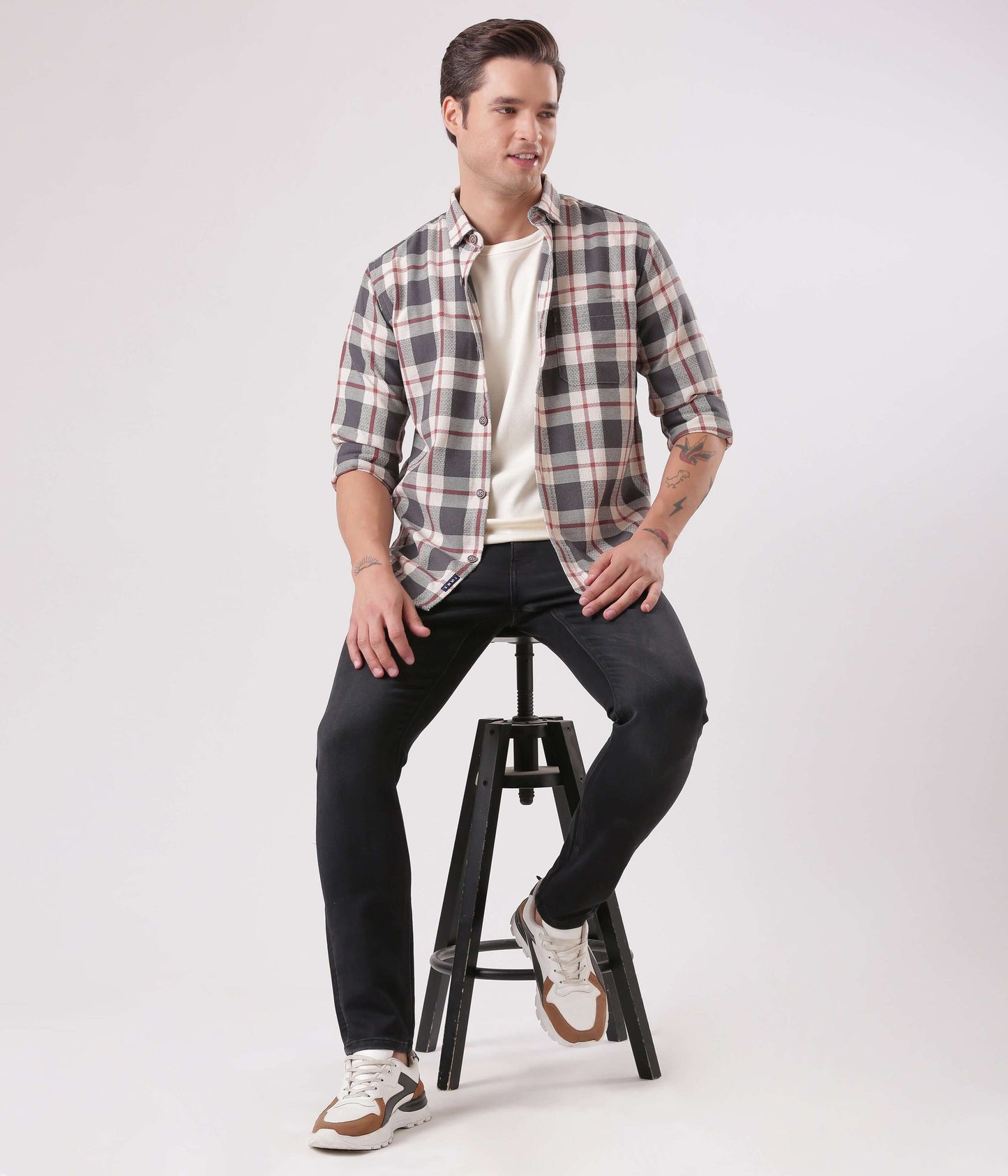 Denmark Shirt |Moisture Control + Anti Odour  GREYEMBLEM