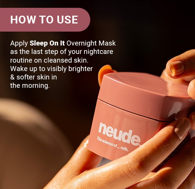 Sleep On It Overnight Face Mask - Neude Skin